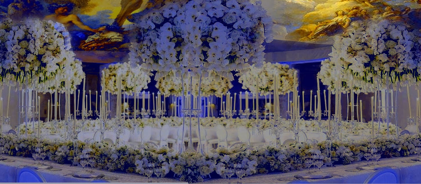 Свадебные композиции  цветы на свадьбу 7skyevent